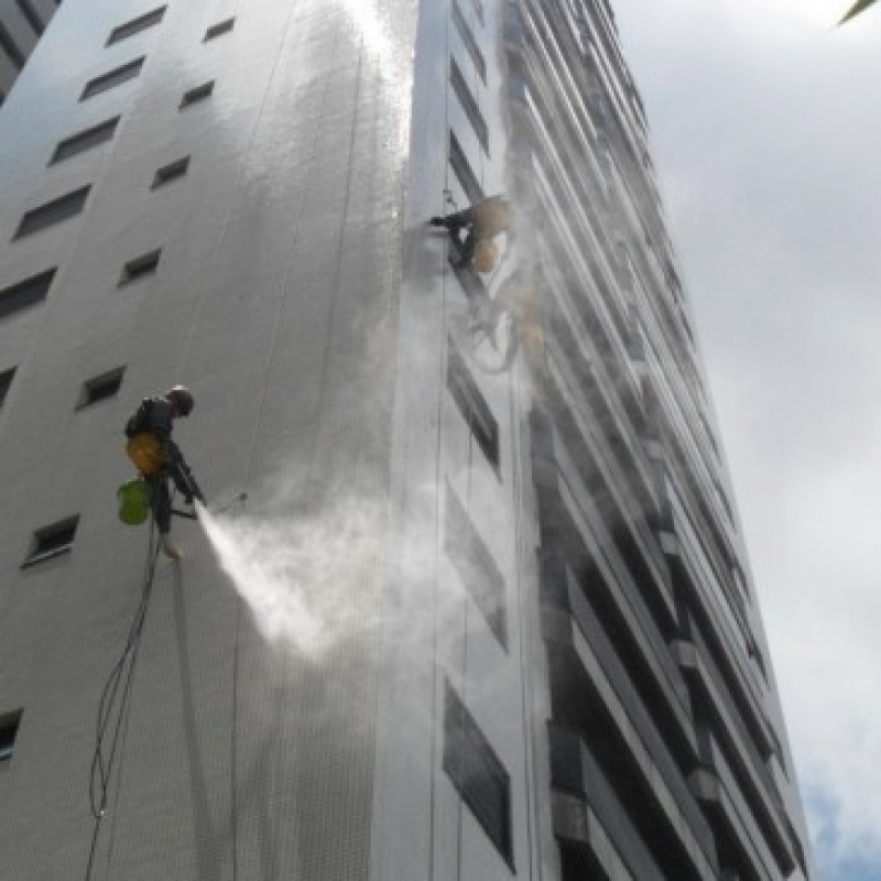 Pintura de Fachada para Edifícios Antigas Preço Tamanduateí 2 - Pintura em Prédio Comercial