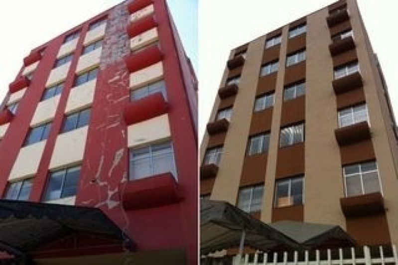 Pinturas de Fachadas Modernas Orçamento Vila Sacadura Cabral - Pintura em Fachada