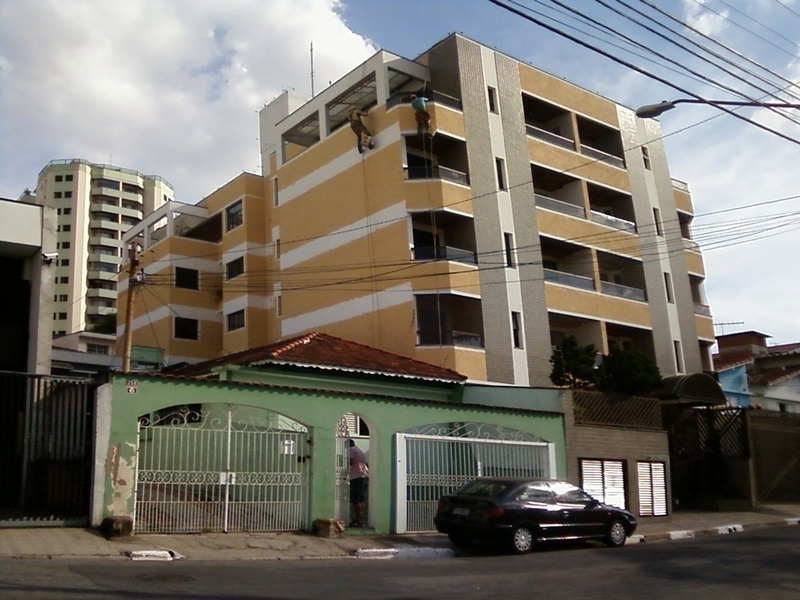 Pinturas em Edifícios Residenciais na Vila Camilópolis - Pintura de Fachada para Edifícios Comercial