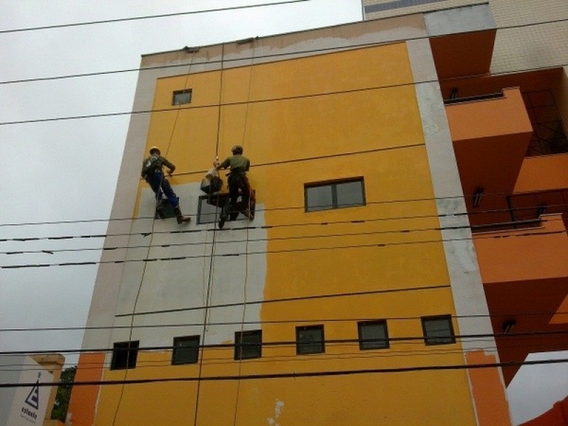 Quanto Custa Pintar Prédio na Vila Valparaíso - Pintura em Prédio