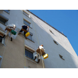 recuperação de fachadas com pastilhas Vila Valparaíso